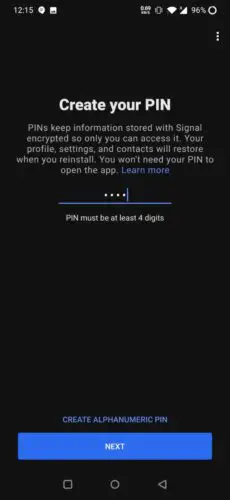 5 Best WhatsApp Alternatives For Secure Messaging 2 signal pin