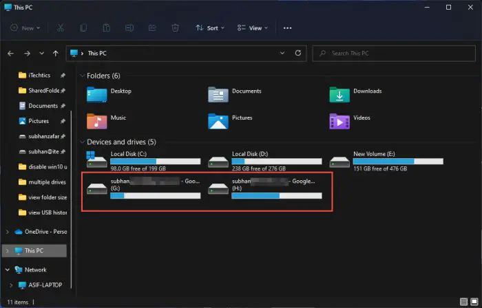 How to Sync Multiple Google Drive Accounts in Windows 10 6 2