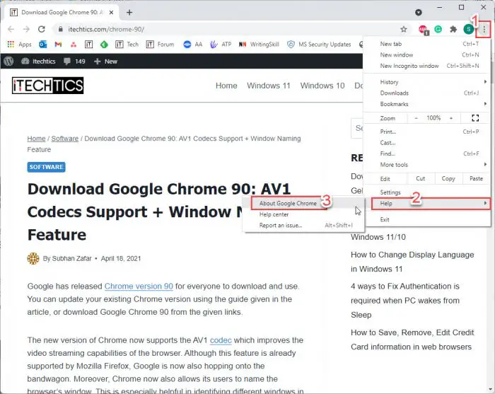 Download Google Chrome 94: HTTPS-Only Mode + Sharing Hub 1 about google chrome