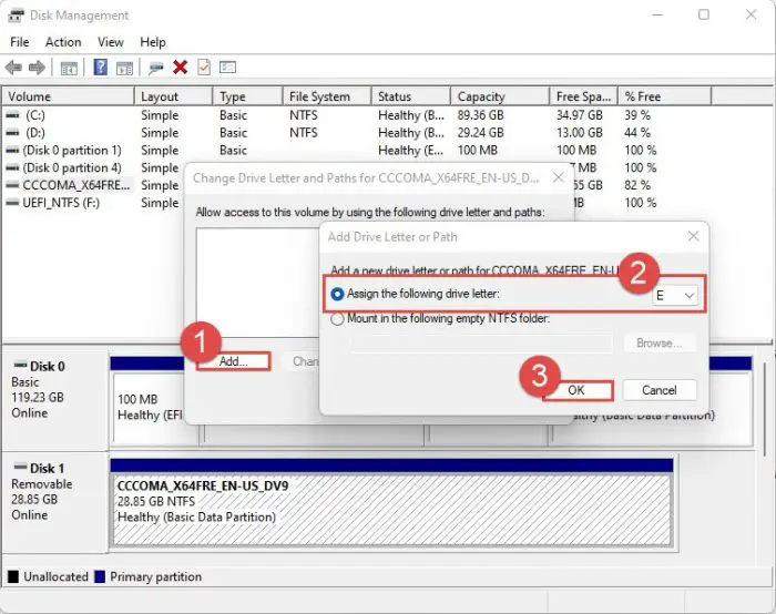 How to Fix Windows 11 Not Assigning Drive Letters Automatically 16 add