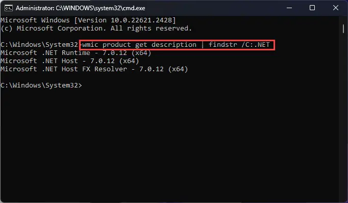 Download .NET 7.0.12 And .NET 6.0.23 LTS (Offline Installers) 3 Check installed NET version 1