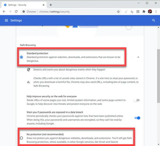 Download Google Chrome 83: New Privacy & Security Settings, Tab Groups, Cookie Improvements 4 Chrome 83 security settings