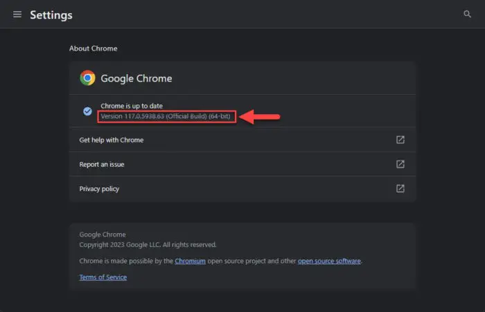 Google Chrome 117 Released With Malicious Extensions Warning, 16 Security Fixes 5 Chrome updated successfully