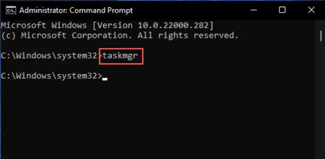 4 Ways to Run Task Manager as Administrator in Windows 11/10 5 cmd 1