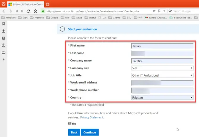 Download Windows 10 Enterprise Version 1909 ISO Now! 2 Complete form to start evaluation