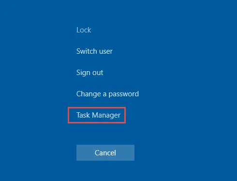 6 Ways To Open Task Manager In Windows 11 3 ctrl alt del