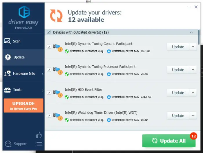 8 Free Tools to Update Drivers Automatically in Windows 10 8 Driver Easy