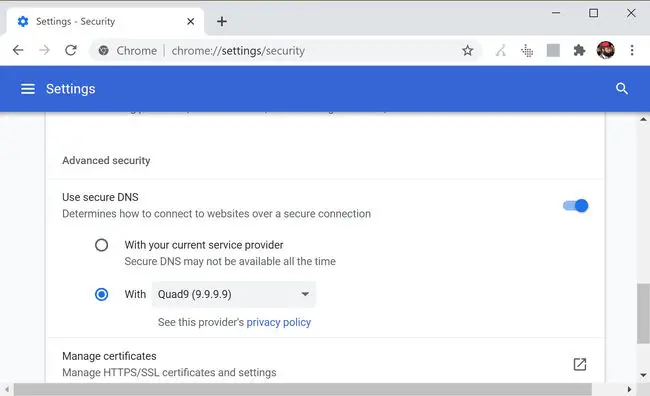 What Is DNS-Over-HTTPS And How To Enable It On Your Device (Or Browser) 6 Enable secure DNS in Google Chrome