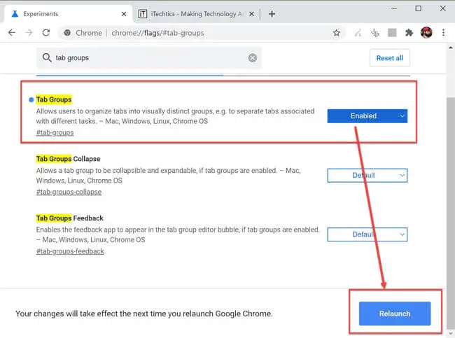 Download Google Chrome 83: New Privacy & Security Settings, Tab Groups, Cookie Improvements 1 Enable tab groups in Chrome