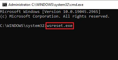 How To Increase Microsoft Store Download Speeds 2 Clear Microsoft Store cache from Command Prompt