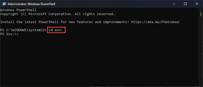 Windows Environment Variables - The Ultimate Guide For All Windows Versions 23 Enter the Env drive