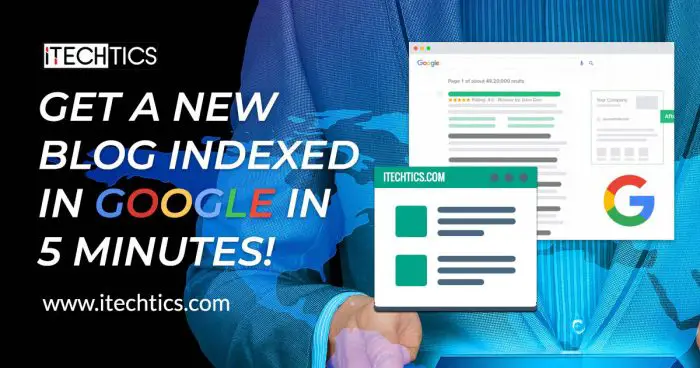 How To Get A New Blog Indexed In Google In 5 Minutes! 1 Get A New Blog Indexed In Google In 5 Minutes
