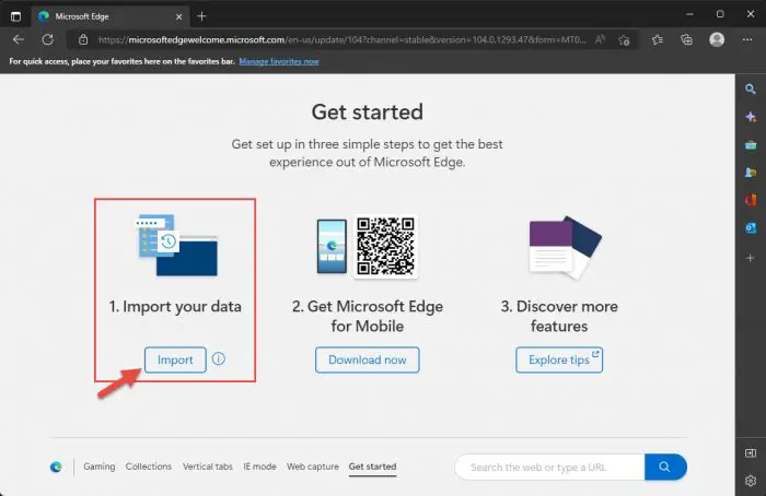 Microsoft Edge 104 Released With Data Import Capabilities From Chrome & Security Improvements 2 Import Chrome data
