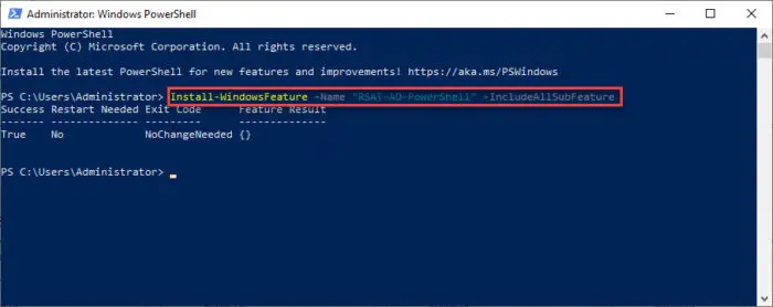 How To Find Active Directory User Information With PowerShell (Get-ADUser) 9 Install AD PowerShell module on Server host