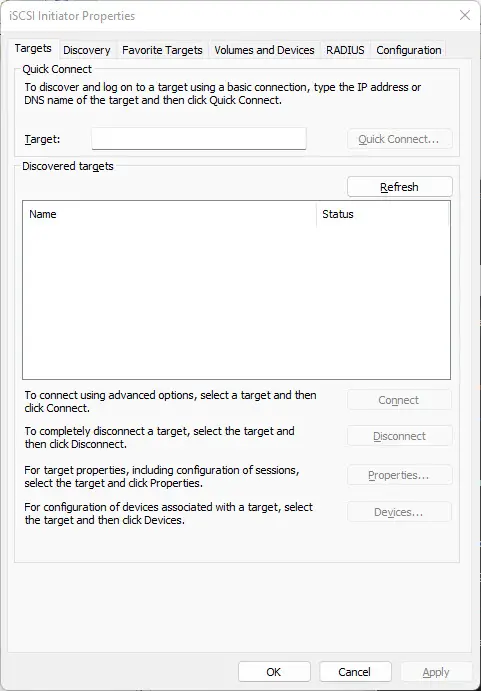 What Are Windows 11 Administrative Tools/Windows Tools 12 iSCSI Initiator