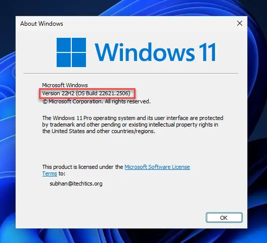 KB5031455 Fixes Touchscreen And Device Management Issues In Windows 11 22H2, Adds New Features 11 KB5031455 successfully installed