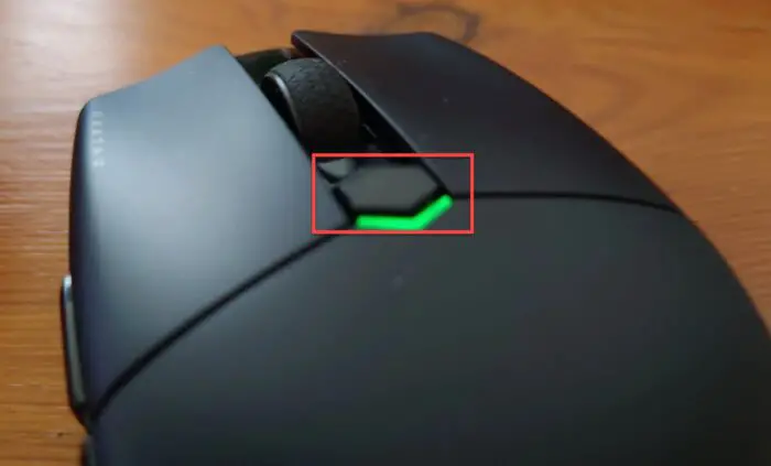 How To Check And Set Mouse DPI Settings In Windows 1 Mouse DPI button on the top