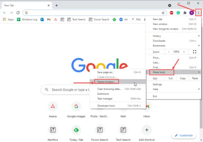 Download Google Chrome 90: AV1 Codecs Support + Window Naming Feature 4 name window 2