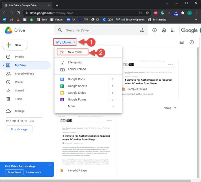 How to Sync Multiple Google Drive Accounts in Windows 10 2 new folder