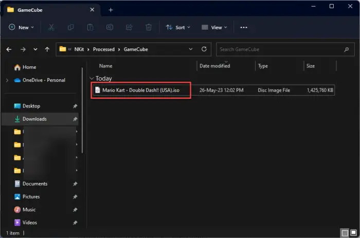 How To Play Nintendo GameCube + Wii Games On Windows Without Emulator (Convert NKit To ISO) 6 NKit successfully converted to ISO image file
