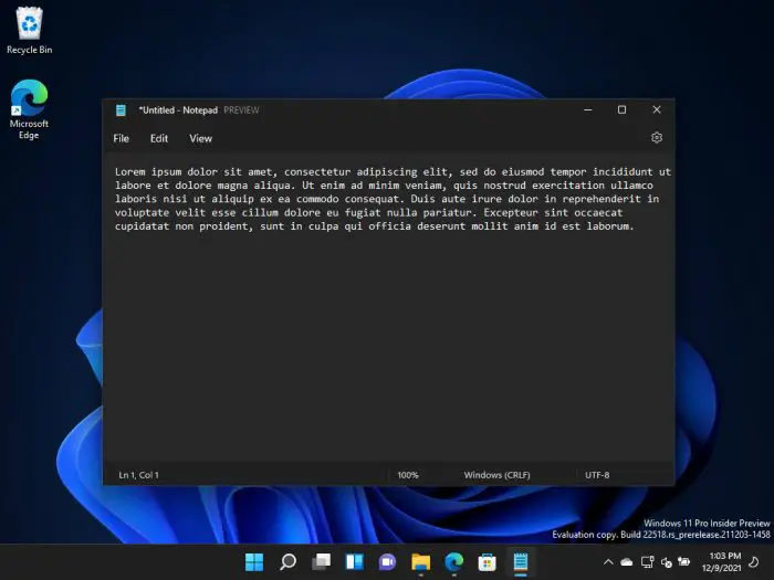 Download and Install Windows 11 Version 22H2 (2022 Update) 41 notepad