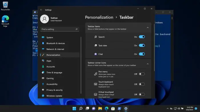Windows 11 Widgets: Everything You Need To Know 16 Option to show or hide widgets button disappeared