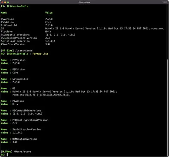 Download PowerShell 7.2 Stable Offline Installers 2 PowerShell 7 2 Colors