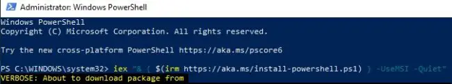 Download and install PowerShell 7.2 Preview 2 for Windows 10 7 Download and install PowerShell 7.2 Preview 2 for Windows 10 7