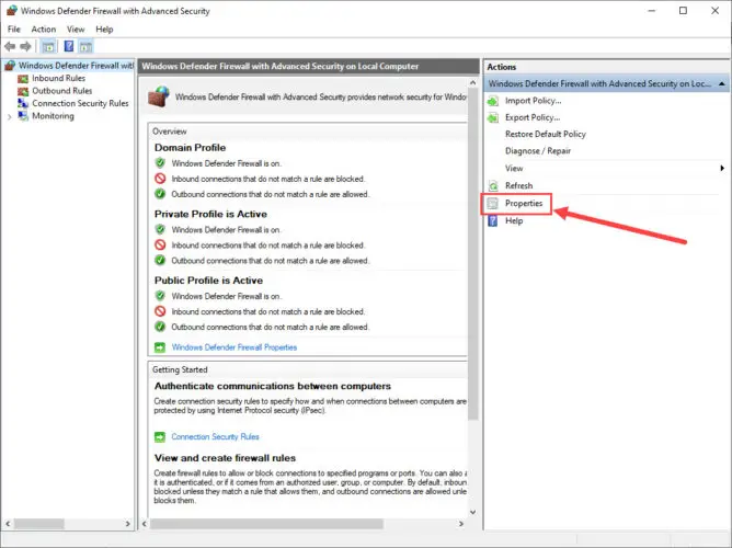 How to Check if Windows Firewall is Blocking Ports 6 properties 2 1