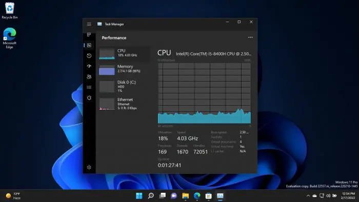 Windows 11 Build 22557 Released With Live Captions And Other New Features 12 Redesigned Task Manager