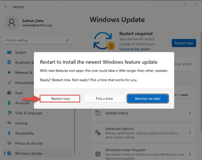 Windows 11 Insider Preview Build 22504: Expanded Touch Keyboard Themes and Emojis + Redesigned Your Phone App 5 restart now 6