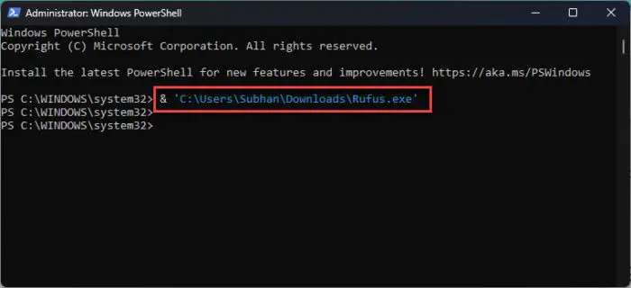 4 Ways To Run Executable (.EXE) Files Using PowerShell 7 Run executable file from PowerShell using call operator