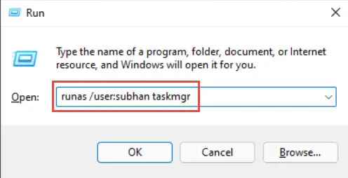 4 Ways to Run Task Manager as Administrator in Windows 11/10 3 runas