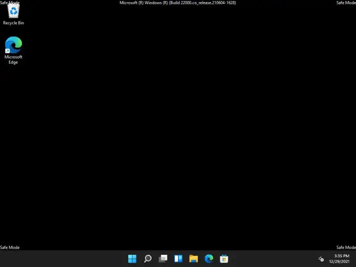 2 Ways to Add Safe Mode to Windows 11 Boot Menu 1 Safe Mode Minimal