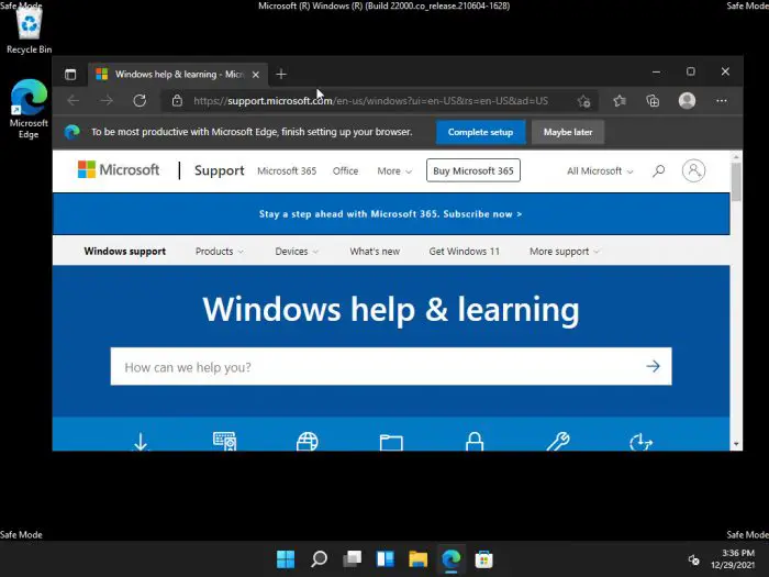 2 Ways to Add Safe Mode to Windows 11 Boot Menu 2 Safe Mode with Networking