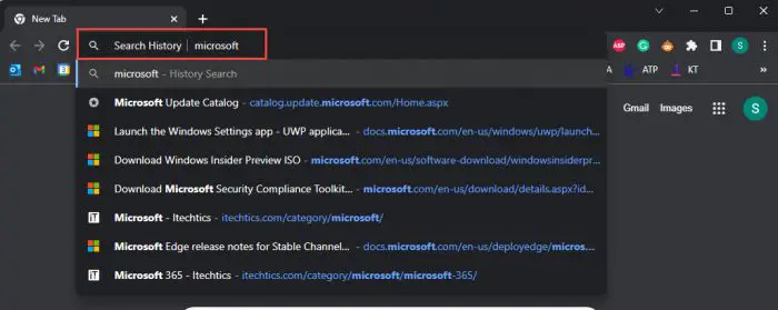 Download Google Chrome 106 With Translate Highlighted Text And Built-In RSS Reader 4 Search your browsing history
