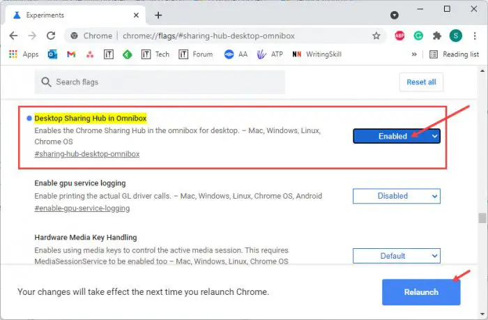 Download Google Chrome 94: HTTPS-Only Mode + Sharing Hub 9 sharing hub enable
