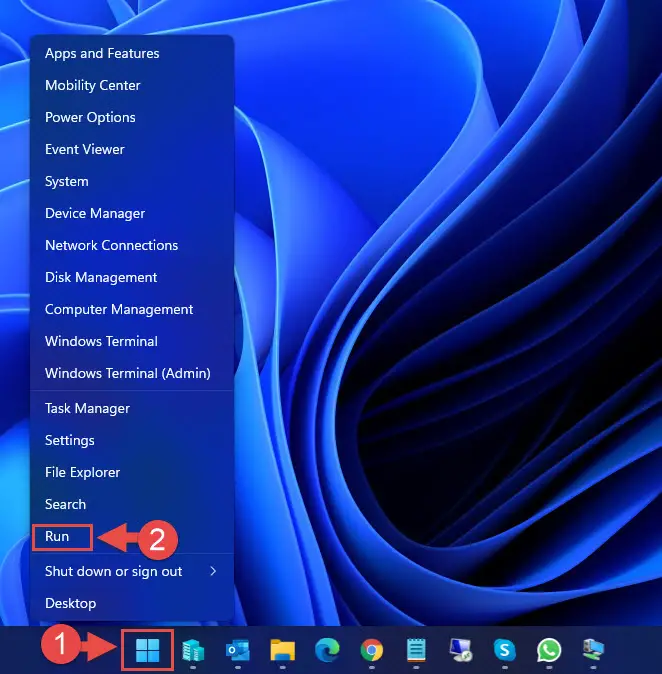6 Ways To Open Run Command Box In Windows 3 start 1