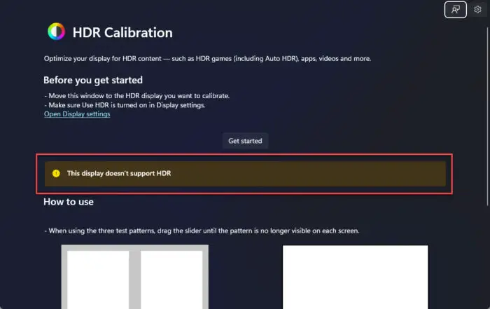 How To Calibrate Your HDR Display On Windows 11 For Best Graphics 4 The display does not support HDR