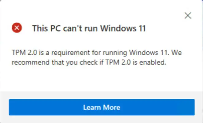 How To Check All Requirements For Windows 11 3 This PC Can't Run Windows 11
