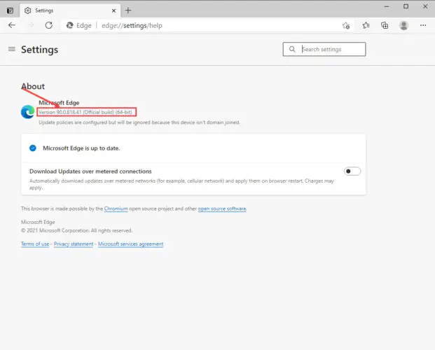 Download Microsoft Edge 90: SSO + PDF Printing + Security Baseline 4 updated 2