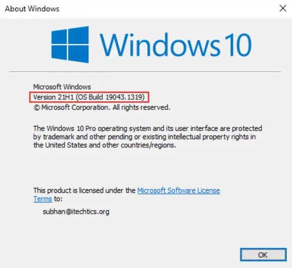 Cumulative Preview Update KB5006738 for Windows 10 v21H2 and v21H1 4 updated 3