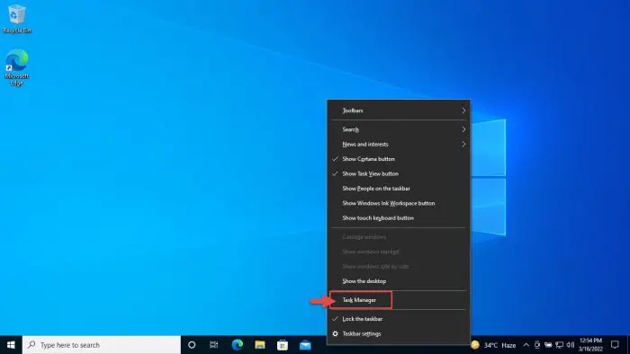 6 Ways To Open Task Manager In Windows 11 1 Windows 10