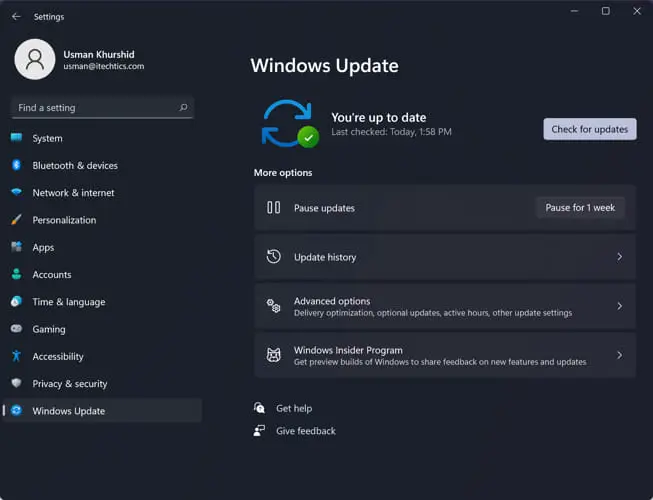 How To Run Windows Update In Windows 11 1 How To Run Windows Update In Windows 11 1