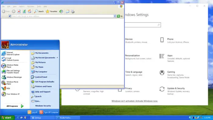 Experience The New Windows 10 With A Windows XP Interface (Windows Experience Freestyle Update) 2 Windows Experience Freestyle Update