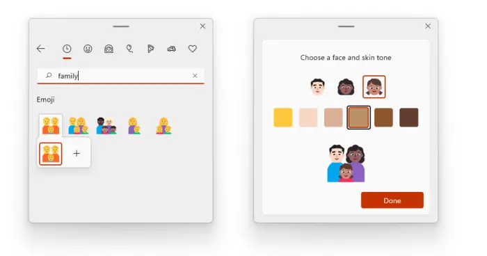 Windows 11 Insider Preview Build 22504: Expanded Touch Keyboard Themes and Emojis + Redesigned Your Phone App 2 emoji