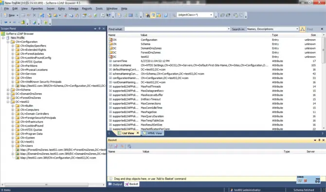 Softerra LDAP Browser Softerra LDAP Browser